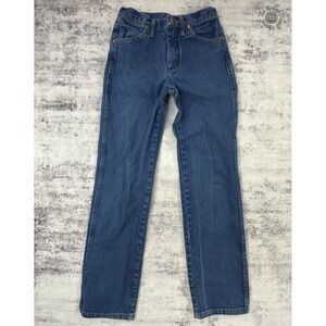 Vintage Wrangler 936PWD Cowboy Cut Slim Fit Jeans Men's 28x32 Blue 90s Nicaragua